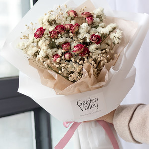 TIKTOK — <span class=keywords><strong>Bouquet</strong></span> de fleurs romantiques, boîte pour cadeau d'anniversaire, même Style - Product Image 1