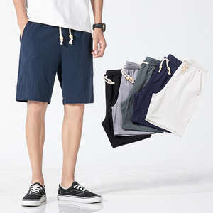 Oem Jogger <b>Men's</b> Sports <b>Shorts</b> Knee Length <b>Shorts</b> <b>for</b> <b>Men</b> Casual Terry Cotton Hip-hop <b>Shorts</b> OEM Custom Logo High Street - Product Image 2