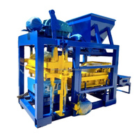 Machine à fabriquer des blocs de béton hydraulique PLC QT4-25, entièrement automatique, haute productivité, ligne de production de blocs de ciment creux