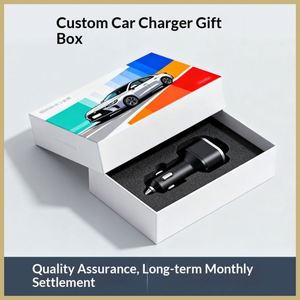 Soporte para Teléfono Móvil para Coche, Caja de Regalo de Aromaterapia, Cartón Gris, Decoración Rectangular Colgante, Caja de Color, Embalaje Personalizado con Protección UV - Product Image 3