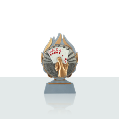 Coppa Serie Flame Poker (Oro) - Product Image 1