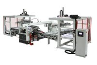 Machine à palettes en bois transversale professionnelle avec moteur, haute productivité, capacité de charge de 1T, 10 cycles/min, pour usines, puissance de 5kW