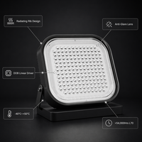 Lumière LED UFO ronde haute puissance 100W 150W 200W IP65 pour entrepôt, atelier, lampe haute puissance
