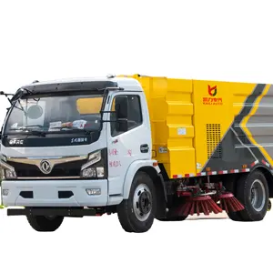 China can be customized 4*2 dongfeng 8 cubic small road sweeper road vacuum truck city sanitation vehicle