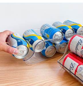 Tek katmanlı plastik içecek Soda <span class=keywords><strong>Can</strong></span> dağıtıcı için buzdolabı saklama kutusu & Bin için uygun içecek depolama - Product Image 6