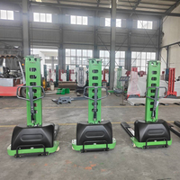 1000kg Selbstladender Tragbarer Hubstapler Mini Kleiner Manueller Halbelektrischer Bordstapler
