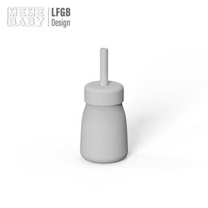 El <span class=keywords><strong>mejor</strong></span> regalo, botellas de agua de silicona a prueba de fugas para bebés, taza de agua, vajilla, comedor moderno para niños, botella para beber para bebés - Product Image 6