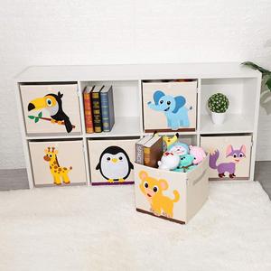 <span class=keywords><strong>Cube</strong></span> de rangement pliable en tissu pour jouets d'enfants, organisateur de chambre d'enfant, étagère de salle de jeux, <span class=keywords><strong>panier</strong></span> de placard avec couvercle, OEM ODM, pliable pour enfants - Product Image 6