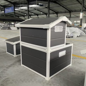 Outdoor <strong>Plastic</strong> Frame Polycarbonate Garden Pet <strong>House</strong> Eco-Friendly Windproof Easily Assembled Modern Patio Backyard <strong>Dog</strong> Sheds - Product Image 3