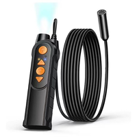 Endoscope à objectif unique de 14,5 mm, 1500 W, autofocus, caméra haute définition, éclairage LED IP67, angle de vision de 75 degrés, pipeline industriel
