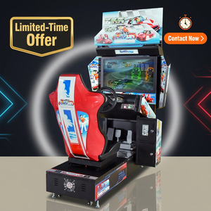 Máquina de Juego de Carreras Arcade HD con Enchufe Estadounidense, Gabinete Operado con Monedas para Centros de Juegos Comerciales en Interiores - Product Image 3