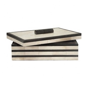 Cajas de Resina y MDF Hechas a Mano, Caja de Joyería de Madera, Diseño Único Indio LAMETIERARTZ, Rectangular, para Guardar Objetos - Product Image 3