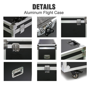 OEM Großer <span class=keywords><strong>Aluminium</strong></span>-Flightcase für LCD-TV Digital Signage Hochbelastbarer Schutz IP65-Zertifiziert Doppelte Spinner-Räder Anpassbar - Product Image 5