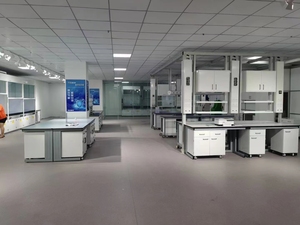 Meuble de laboratoire modulaire Baitu Mobile Water Gas <span class=keywords><strong>Elec</strong></span> avec colonne utilitaire pour universités, laboratoires pharmaceutiques et chimiques - Product Image 5