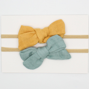 Recién Nacido bebé niño elástico bebé chica venda de nylon arcos <span class=keywords><strong>banda</strong></span> de pelo para niños - Product Image 2