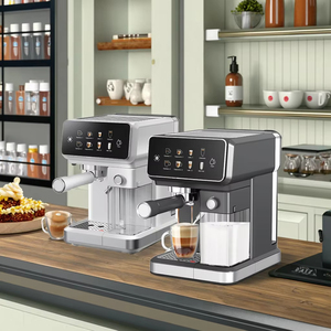 PANCERKA 20 Bars Machine à Espresso Électrique Portable pour Maison, Hôtels, avec Boîte à Lait en Plastique, Choix du Fabricant, Système de Préparation Domestique - Product Image 2