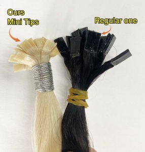 Offerta Estiva 2026: Extension per <span class=keywords><strong>Capelli</strong></span> Umani Remy con Punta a K, Punte Piatte in Cheratina, Vendita all'Ingrosso - Product Image 3