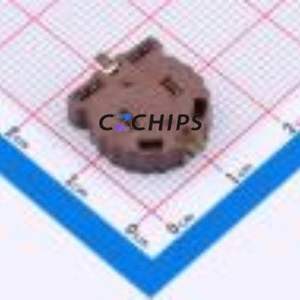 BS-12-B3AA011-R Button & Strip <b>Battery</b> Connector SMD Connector <b>Battery</b> Holder <b>CR1220</b> Phosphor Bronze - Product Image 2