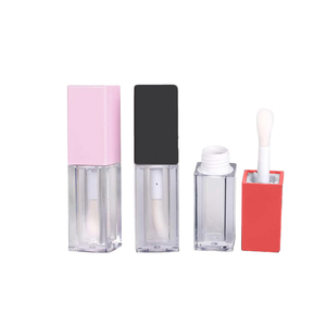 Wholesale 5ml Plastic Screw Cap Lip Gloss Tubes & Containers <b>Custom</b> Empty Liquid <b>Lipstick</b>/Lip Oil Packaging with Logo - Product Image 1