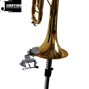 2024 Jingying Musique Instrument à vent Stands de musique, Vente en gros Portable Universel Marching Music Score Clip pour <span class=keywords><strong>Trombone</strong></span>/Trompette - Product Image 5