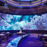 Projecteur de salle à manger immersif à 360 degrés hologramme 3D décoration de restaurant système de Projection de Table murale holographique