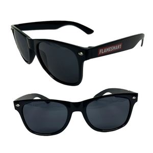 Lunettes de soleil personnalisées OEM 2022 avec logo, verres de protection UV 400, lunettes de soleil tendance en PC, promotion pour hommes et femmes, lunettes de soleil de protection - Product Image 2