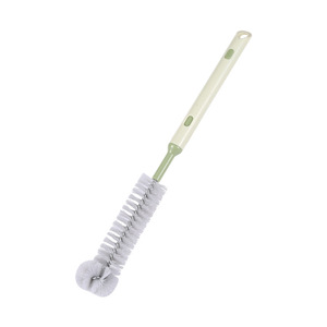 Long Handled Cup Brush Stainless Steel Cleaning Brush For Blenders Multi Functional Washing Brush - Product Image 1