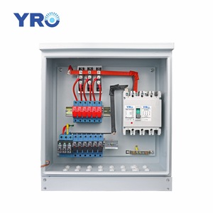 Caja Combinadora Solar YRO, 4, 6, 8, 10 Entradas, 1 Salida, 1000V DC, Impermeable, Montaje en Pared - Product Image 1