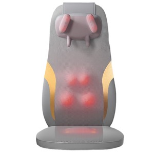 Multi Functional Electric Massage Backrest Cushion With <b>Heating</b> And Timing Control For Neck Shoulder Back Waist Hips - Product Image 4