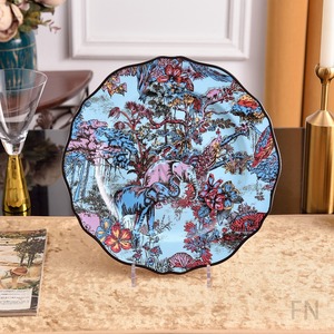 Nuevo Diseño Europeo de Lujo, Juego de Platos de Porcelana Fina con Estampado Animal de Alta Calidad, 4 Piezas, con Logotipo Personalizado y Caja de Regalo - Product Image 2