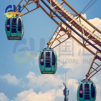 Rueda de la Fortuna Gigante Personalizada de 108 m, Modelo 2026, con Equipamiento de Observación de Lujo e Iluminación LED Completa para Atracciones en Parques al Aire Libre