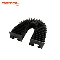 DETON Cache-poussière en forme de porte, en forme de T, en forme de M, diverses formes de persiennes anti-poussière, cache-poussière ignifuge pour machine laser