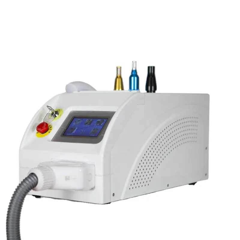 2022 heißeste Sinco heren tragbare Nd-yag Laser maschine Haaren tfernung Tattoo entfernung Beauty Machine 1064nm 532nm 1320nm 3in 1