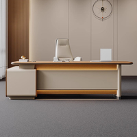 Muebles de oficina de diseño moderno de calidad superior personalizados Mesa de oficina modular Escritorio DE TRABAJO convertible de madera