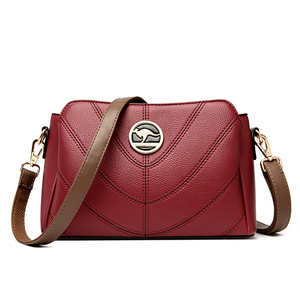 Fashion New Designer Crossbody Bags High Quality PU Leather <b>Shoulder</b> Messenger Bag Casual Totes Luxury Women Handbags and Purses - Product Image 1