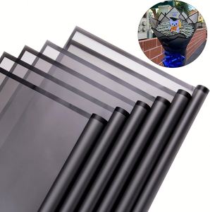 20 feuilles de papier d'emballage transparent à bordure noire, papier d'emballage floral noir imperméable pour la Saint-Valentin - Product Image 1