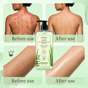 Gel de Ducha Refrescante de Aloe Vera, Limpieza Suave, Calmante y Hidratante para Después del Sol, Marca Privada, OEM, Venta al Por Mayor - Product Image 5