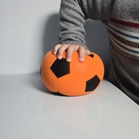 Ballon de football silencieux en mousse PU souple pour l'entraînement en salle des enfants, commandes OEM en gros