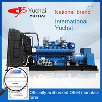 Genset Diesel Yuchai YC6C1660-D31 1000kW 220/380V untuk Cadangan Pusat Data, Dirancang untuk Pemadaman Listrik Sementara