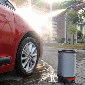 12V voltage15L seau pliant portable lave-linge <span class=keywords><strong>pistolet</strong></span> haute pression pour lavage de voiture - Product Image 2