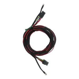Industrial Control Cables 10105 18AWG Twisted Wire Assembly Data Power Supply with Shielding 4.2 Pitch Red and Black Stranding A