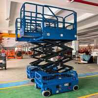 Plateforme élévatrice mobile électrique hydraulique à ciseaux de 20, 30 et 40 pieds pour l'entretien des entrepôts