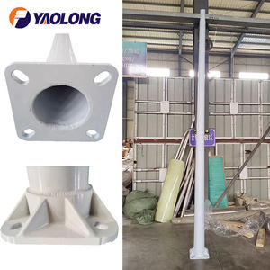 Античная алюминиевая и нержавеющая сталь, садовые Уличные декоративные светильники, наружные/крытые световые столбы для продажи - Product Image 3