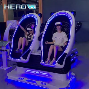 HEROVR Music Festivals Leading Technologies 9D Vr Car Simulator 360 Rotating Cinema