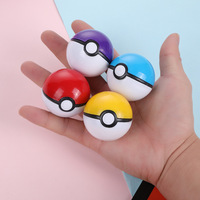 Vente en gros Nouveau Poke Ball Figure Rouge et Blanc Gachapon Multicolor Pocket Round Ball Toys