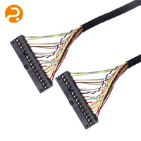 Cable de Transmisión de Señal de Alta Velocidad LVDS de Cobre Electrónico ROMTRONIC Personalizado con Certificación RoHS para Pantallas LCD/LED de Portátiles