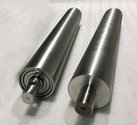 Rouleau en acier inoxydable, tube personnalisé, 1 pièce