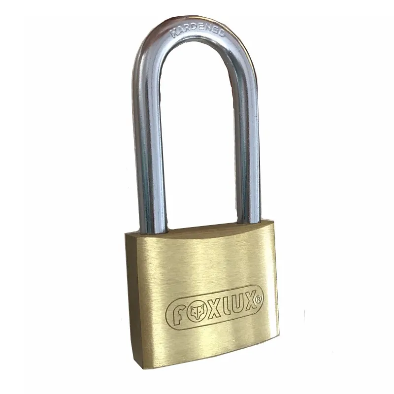 Heavy Duty Long shackle All Brass Padlock