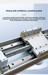 Rail linéaire semi-fermé MT12 pour mouvements précis dans les applications haute performance. Servomoteur pas à pas - Product Image 3