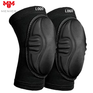 Genouillères en éponge noire Menics OEM/ODM, <span class=keywords><strong>gants</strong></span> de football et équipement de protection complet pour la protection des genoux, sports et entraînement - Product Image 1